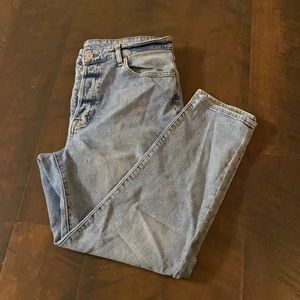 H&M Button Fly Mom Jeans
